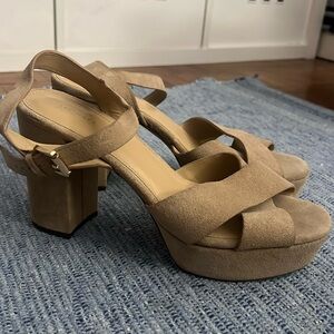 Michael Kora platform heels - worn twice